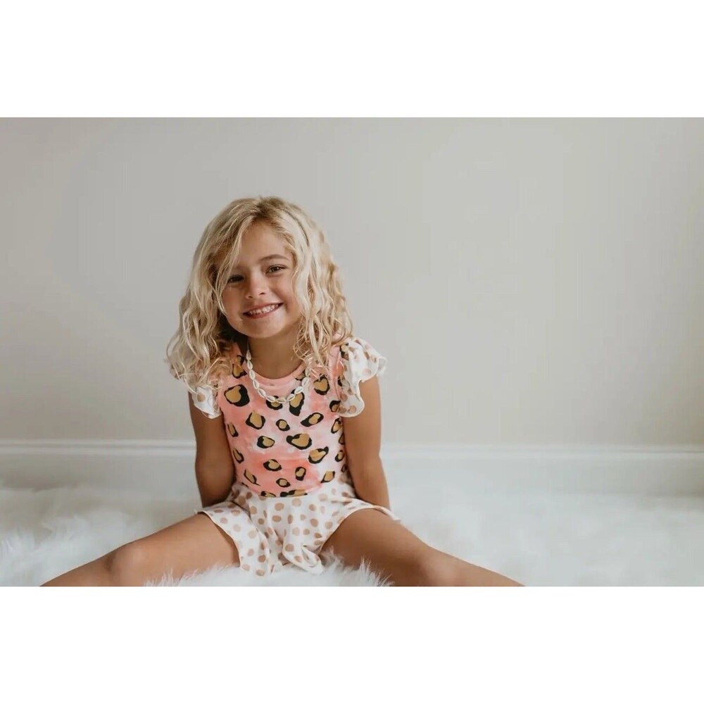 LEO LUVS PINK LEOPARD LEOTARD - 5